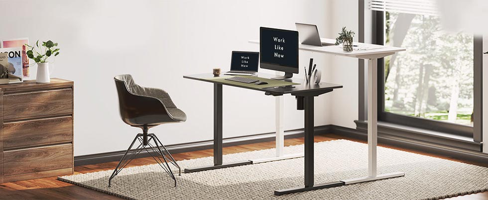 Single Motor Lift Desk Stand